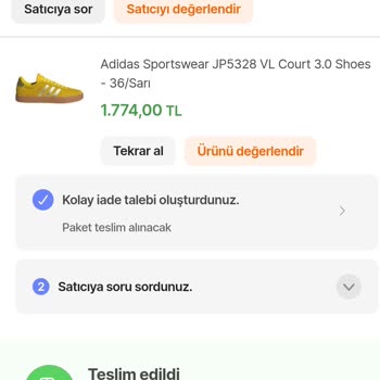 Yanlış Model Ve Numara Gönderildi, İndirimli Fiyatım Korunmuyor