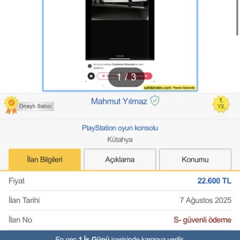 Letgo'da Güvenlik Sorunu Ve Şüpheli Satıcı Hakkında Uyarı