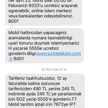 Taahhütlü Fiyatın Üzerinde Fatura Ve İletişim Sorunu