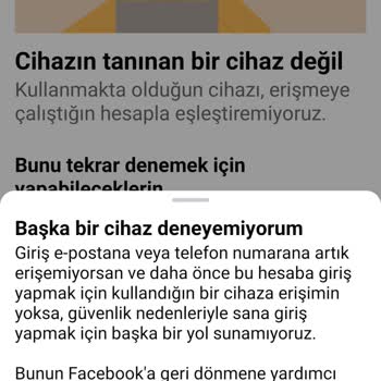 Facebook Hesabıma Erişim Sağlayamıyorum Kimlik Doğrulama Sorunu Yaşıyorum