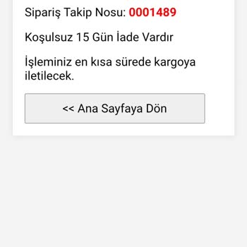 Sipariş İptali Ve İletişim Eksikliği Nedeniyle Mağduriyet