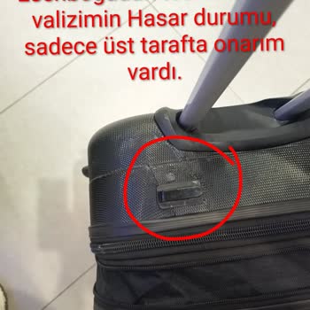 Uçuş Sonrası İki Valizim De Hasarlı Teslim Edildi, Mağduriyetim Giderilmiyor