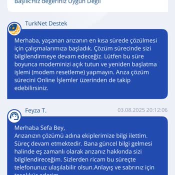 TurkNet İnternetim Günlerdir Yok Mağduriyetim Artıyor
