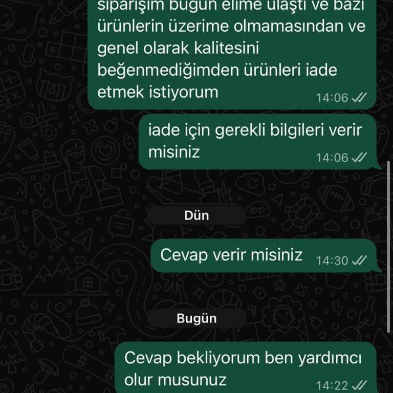 Yanıltıcı Ürün Ve İade Sorunu Yaşadım
