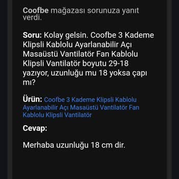 Yanıltıcı Ürün Bilgisi Ve Kusurlu Vantilatör Teslimatı