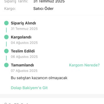 Dolap Uygulamasında Kesilen Fazla Komisyon Ve Kargo Ücreti Mağduriyeti