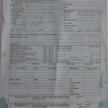 Yeni Alınan LG Televizyonda Işık Huzmesi Sorunu Ve Değişim Talebi