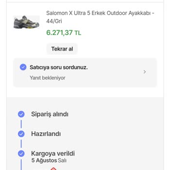 Kargom Gecikti, Bilgilendirme Ve Teslimatta Sorun Yaşadım