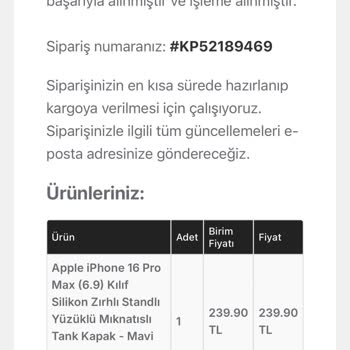 Yanlış Gönderilen Ürün Ve İade Sürecinde Müşteri Hizmetlerine Ulaşılamıyor