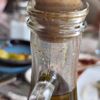 Yemek Masasında Yağ Kabında Kıl Ve İlgisiz Personel Deneyimi