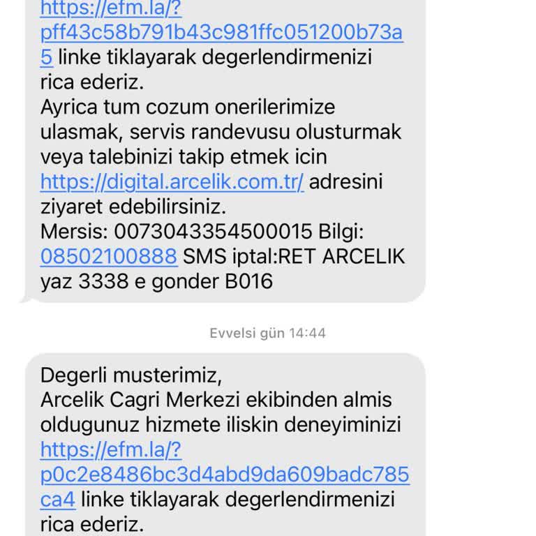 Montaj Talebim Reddedildi, Bilgilendirme Yapılmadı Ve Servis Gelmedi