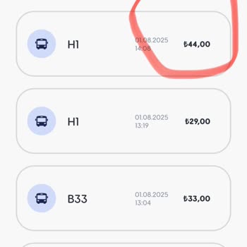 B33K Hattında Aktarma Hakkım Geçersiz Sayıldı Fazla Ücret Ödendi