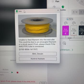 Aldığım Filamentler Sürekli Kopuyor Ve Cihazıma Zarar Veriyor