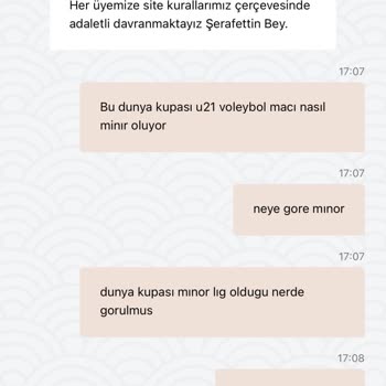Kazancım Dünya Kupası Maçında Minör Lig Bahanesiyle Silindi