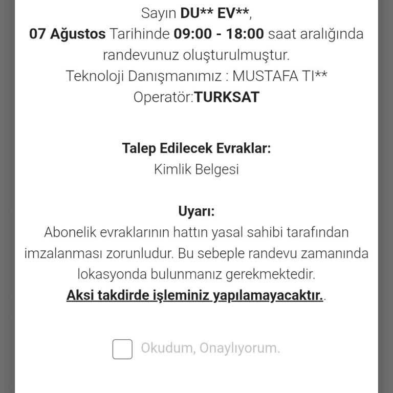 Kurulum Randevusuna Rağmen İnternet Hizmeti 4 Gündür Sağlanmadı, Mağduriyet Yaşıyorum