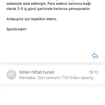 Sipariş İptali Sonrası Aynı Ürünün Zamlı Fiyatla Yeniden Satışa Sunulması