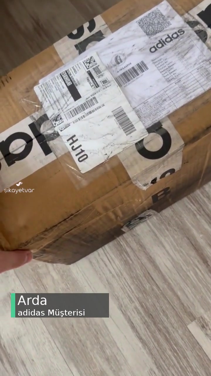 Adidas Kargo Sorunu! videonun kapak resmi