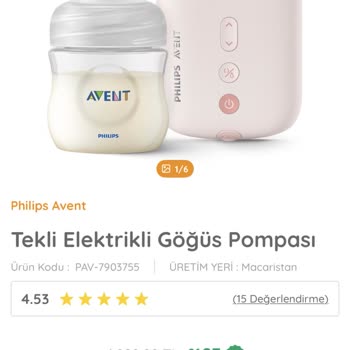 Satın Aldığım Göğüs Pompası Çalışmıyor, Değişim Veya İade Yapılmıyor