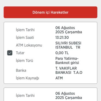 VakıfBank ATM Parama El Kodu Mağdurum Borçlarımı Ödeyemedim!