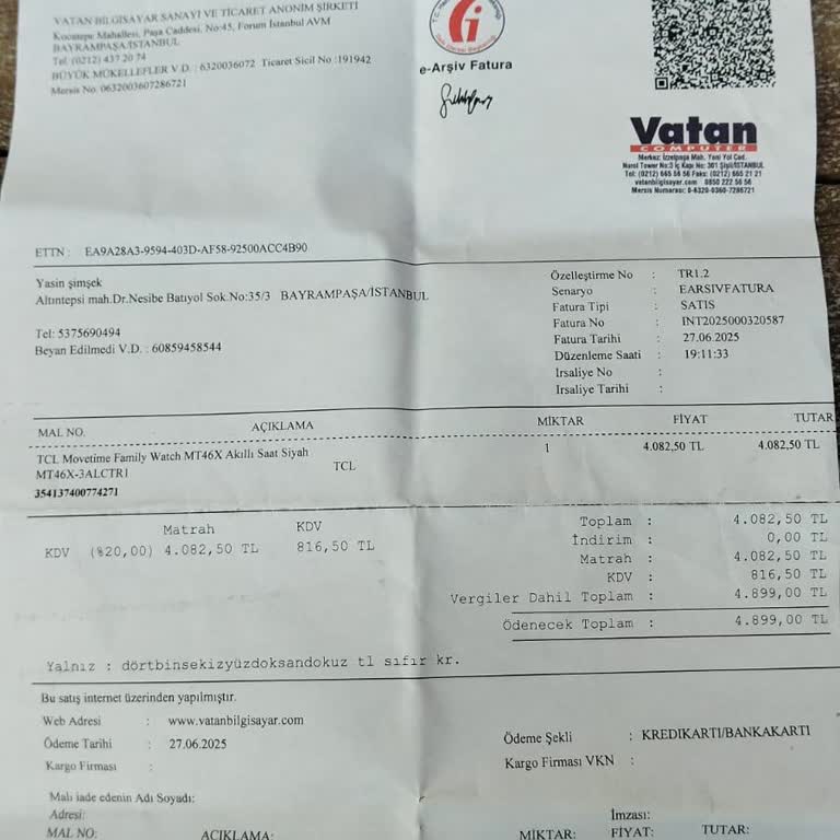 TCL Akıllı Saatin Kayışı Düştü Garanti Kapsamı Dışında Bırakıldı