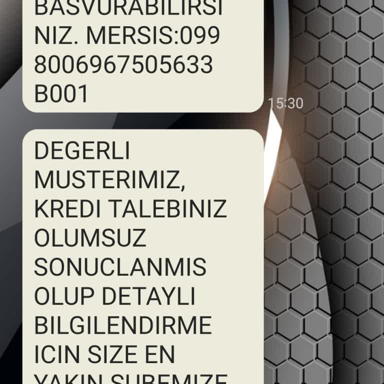 Kredi Başvurum Sebepsizce Reddedildi, Açıklama Ve Çözüm Bekliyorum