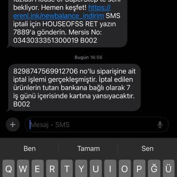 Siparişlerim Nedensiz İptal Edildi, Ücret İadesi Yapılmadı