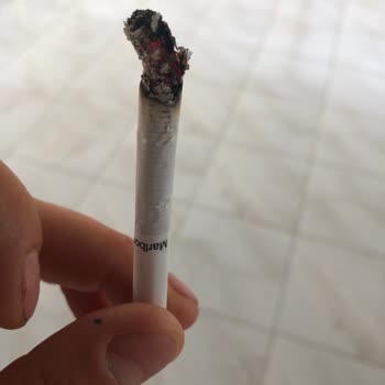 Sigara Paketinde Yabancı Madde Şoku