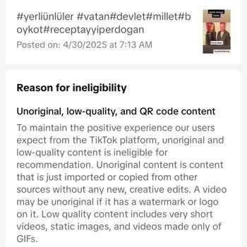 I Face Unfair Content Removal by TikTok While Inappropriate Posts Stay Up