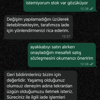 Kirli Ve Kusurlu Ayakkabı İade Dışında Çözüm Sunulmadı
