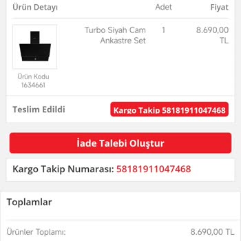 Kumtel Ankastre Set Kurulumu 20 Gündür Yapılmadı