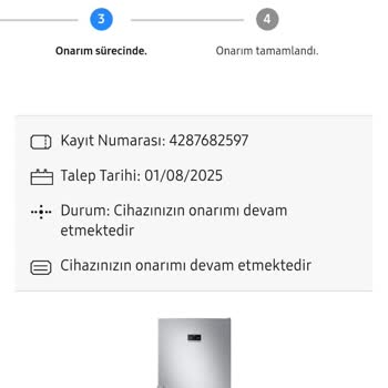 Samsung Buzdolabında Sürekli Soğutma Sorunu Ve Yetersiz Servis Desteği