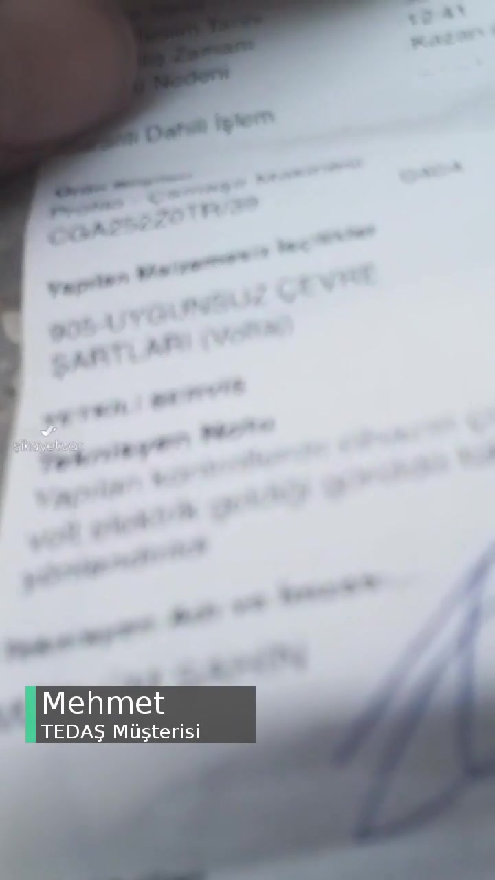 TEDAŞ Voltaj Sorunu! videonun kapak resmi