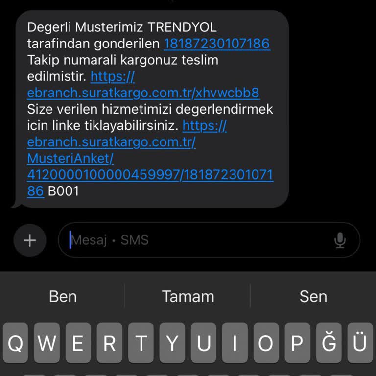 Teslim Edilmediği Halde Teslim Edildi Gösterilen Kargo Ve Yetersiz Müşteri Hizmeti