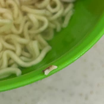 Satın Aldığım Noodle Ürününün İçinden Pislik Çıktı
