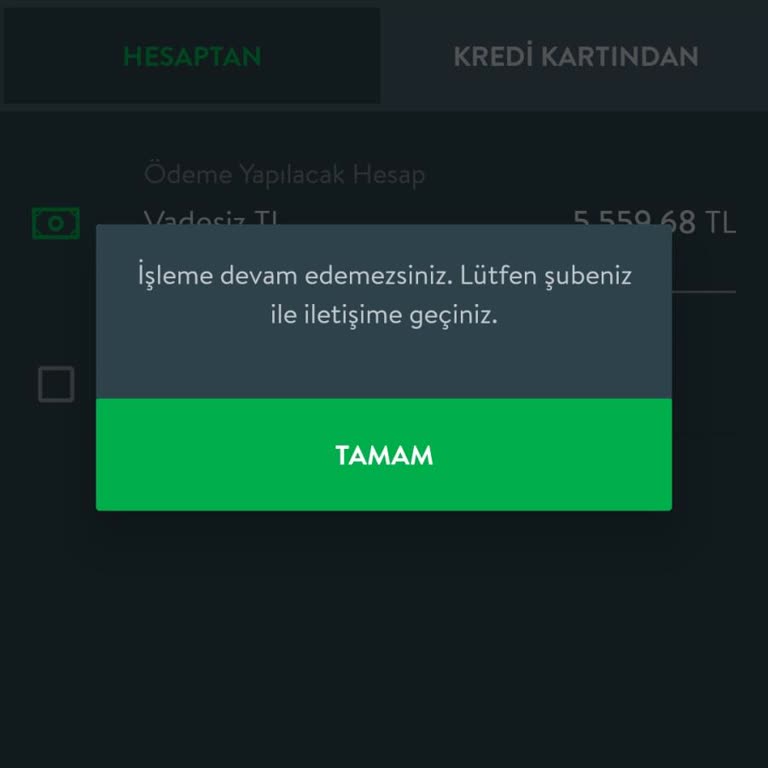 Hesabımda Bakiye Olmasına Rağmen Para Transferi Yapamıyorum