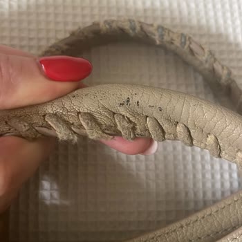 Çantamın Deri Değişimi Sonrası Görüntüsü Bozuldu Ve Kalitesiz Hizmet Aldım