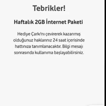 Kazandığım İnternet Paketleri Hattıma Tanımlanmadı Acil Çözüm Bekliyorum