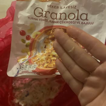 Kellogg's Granola İçinden Yabancı Cisim (Tırnak) Çıkması Ve Hijyen Endişesi