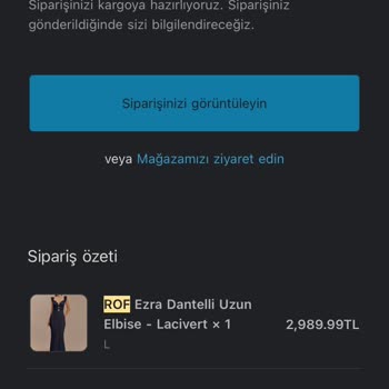Siparişim Gönderilmedi İletişim Yok 9000 TL Ödemem Kayıp