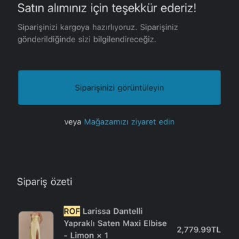 Siparişim Gönderilmedi İletişim Yok 9000 TL Ödemem Kayıp