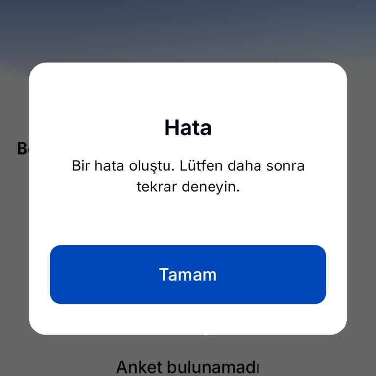 LCW Kazanıyorum Uygulamasında Anketlere Erişemiyorum, Çözüm Sunulmuyor