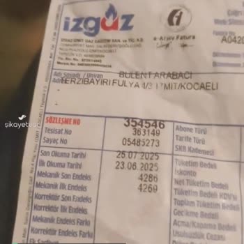 İzgaz Gecikme Bedeli Olur Mu Bu Kadar