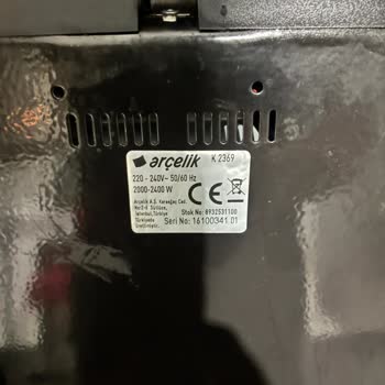 Arçelik Tost Makinesi İçin Yedek Izgara Plakası Bulunamıyor