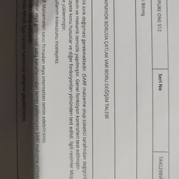 Teknik Servis Ürünüme Zarar Verdi, Bilgilendirme Yapılmadı