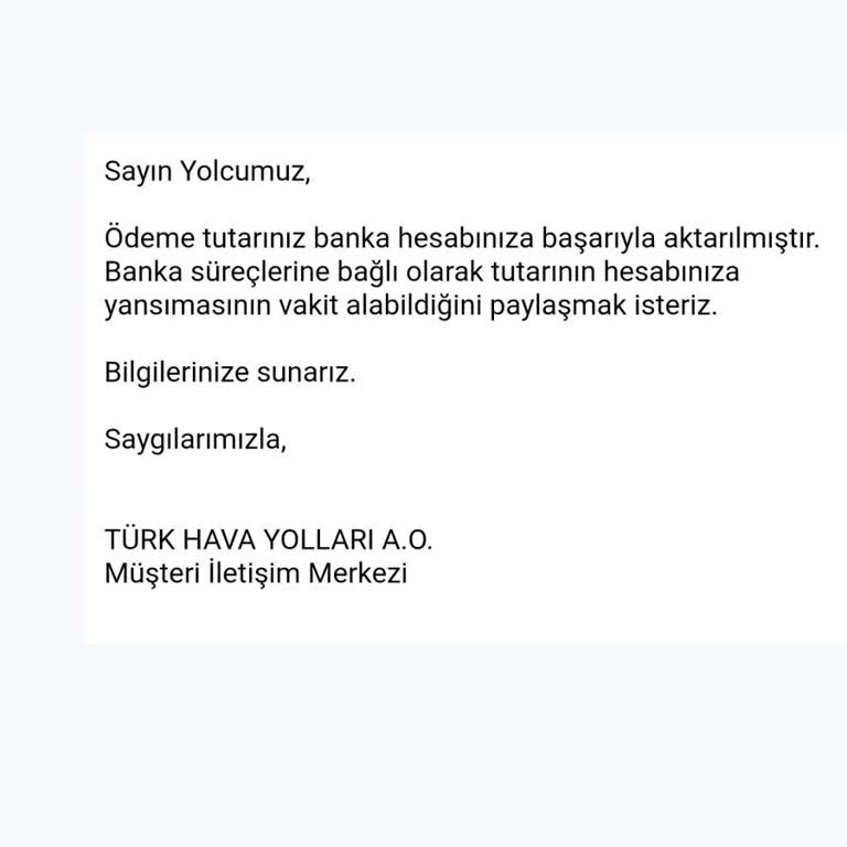 THY Uçuşta Bekletildim, Tazminatım 4 Aydır Ödenmedi