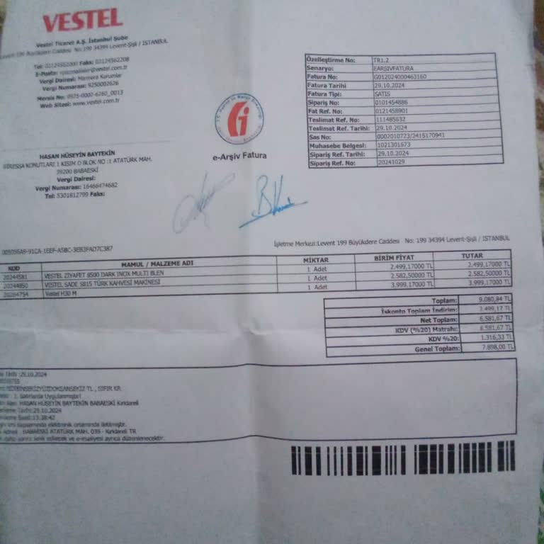 9 Aydır Teslim Edilmeyen Kahve Makinesi Ve Çözülmeyen Servis Sorunu