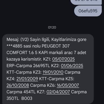 Geciken Hasar Sorgulama Mesajı Ve Haksız Ücret Kesintisi