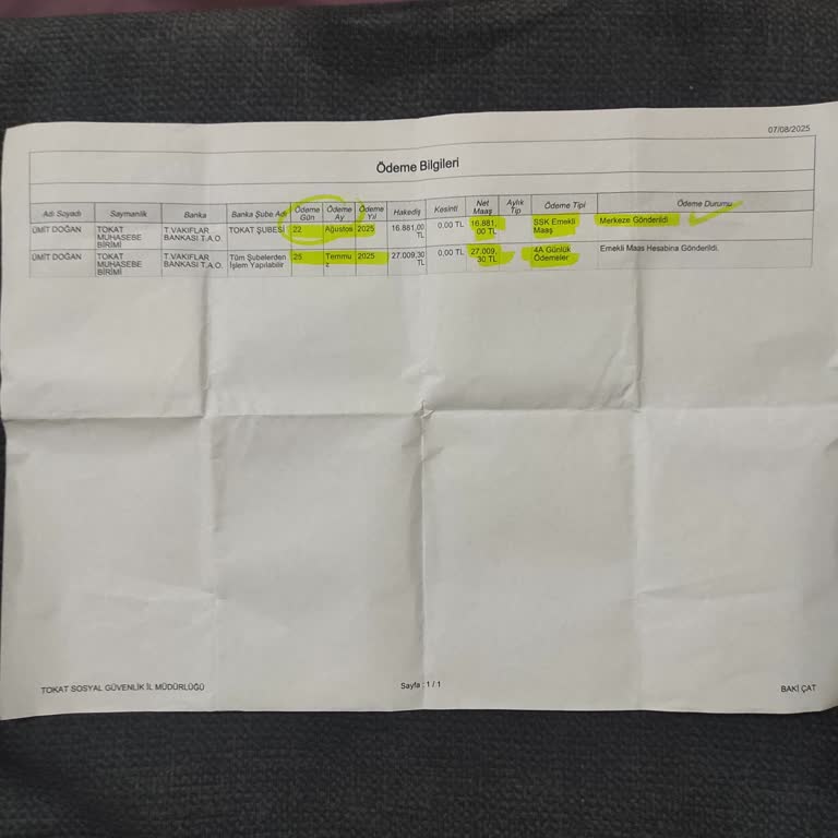 Emekli Maaşıma Habersiz Blokaj Kondu Mağduriyetim Giderilmiyor