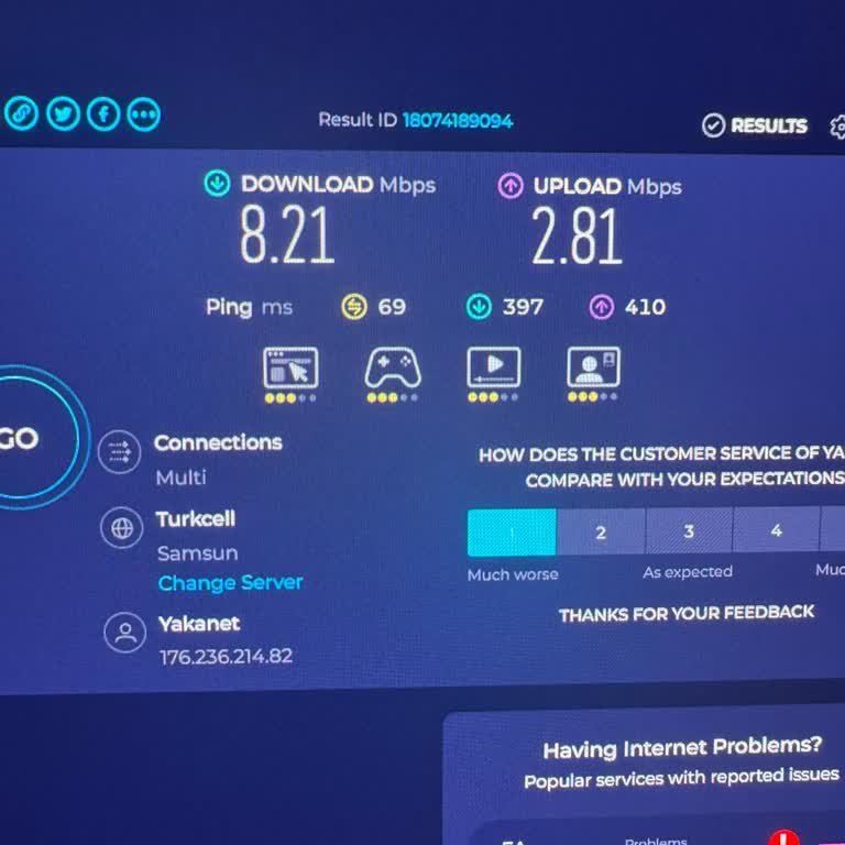 Yakanet Sürekli Bağlantı Sorunları Ve Düşük Hız Nedeniyle Hizmetin Sonlandırılması Talebi