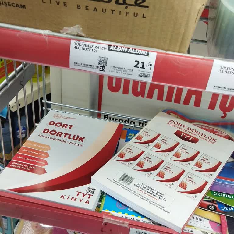 Ücretsiz Dağıtılması Gereken Kitapların A101 Mağazasında Satılması